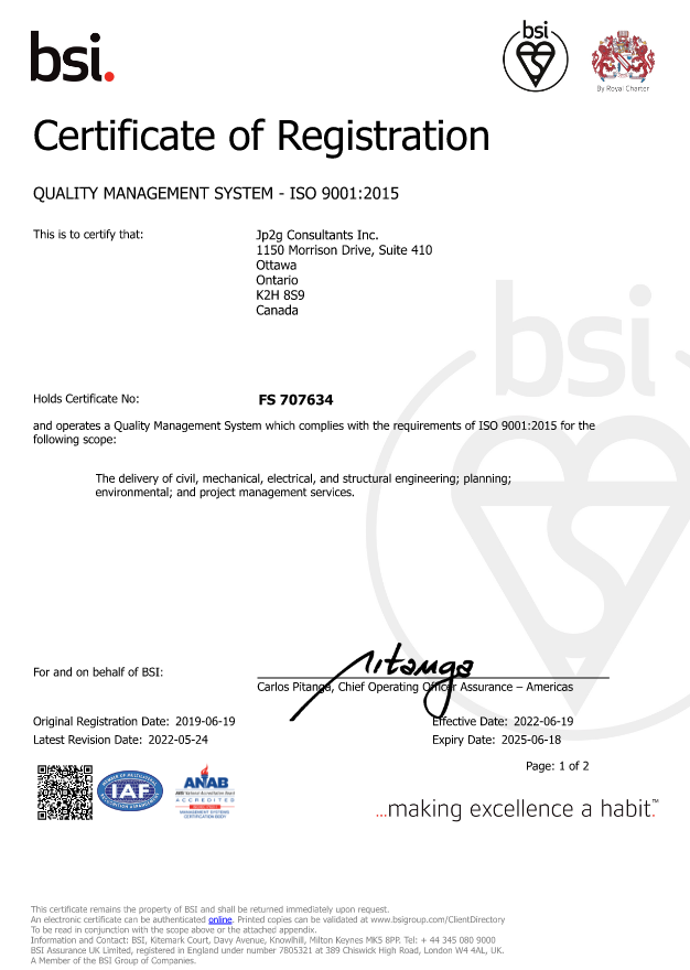 Certificate of Registration