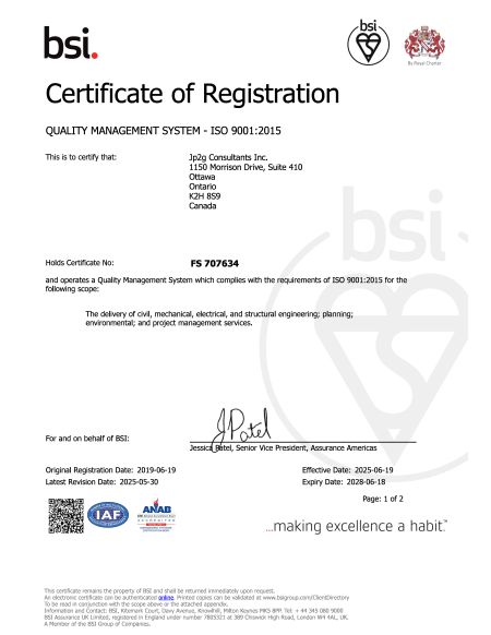 Certificate of Registration