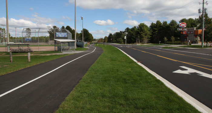 scrolling banner - <p>Civic Centre Road Reconstruction,<br />
Town of Petawawa, Ontario</p>
